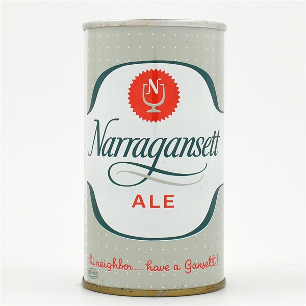 Narragansett Ale Pull Tab 95-33 MINTY