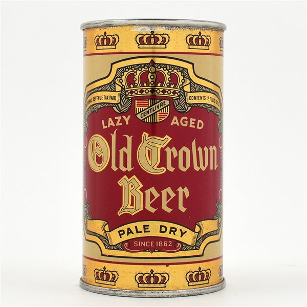 Old Crown Beer Instructional Flat Top IRTP 105-16 OI 590 EXCELLENT