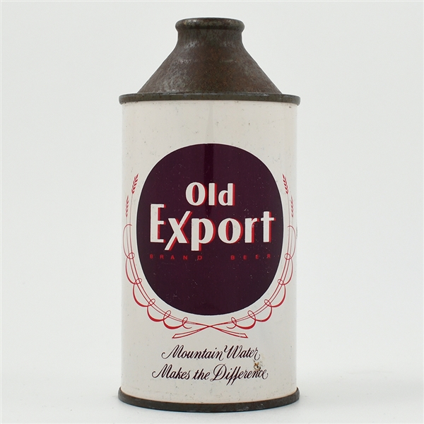 Old Export Beer Cone Top 176-13