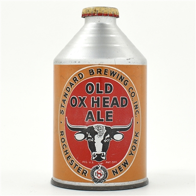 Old Ox Head Ale Crowntainer 197-22 BRILLIANT