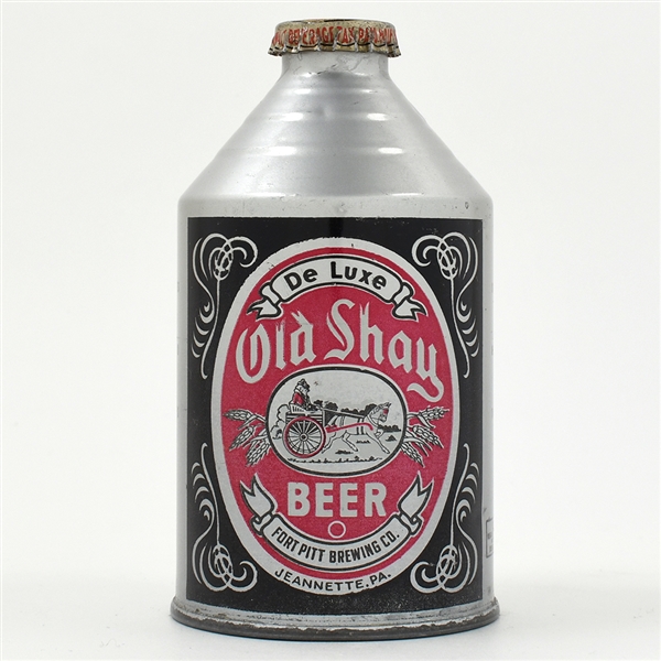 Old Shay Beer Crowntainer JEANNETTE 197-26 OUTSTANDING