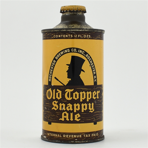 Old Topper Snappy Ale Cone Top 178-6