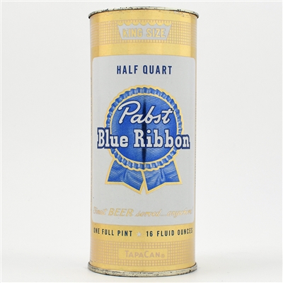 Pabst Blue Ribbon 16 Ounce Flat Top MILWAUKEE 233-24 MINTY