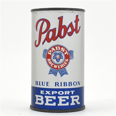 Pabst Blue Ribbon Instructional Flat Top PABST MILWAUKEE 111-16 OI 656 DISPLAY EMPTY LID