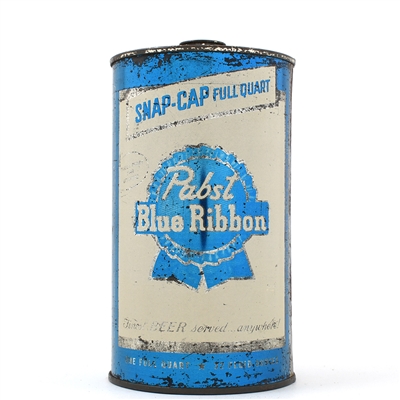 Pabst Blue Ribbon Beer Quart Snap Cap MILWAUKEE 217-5