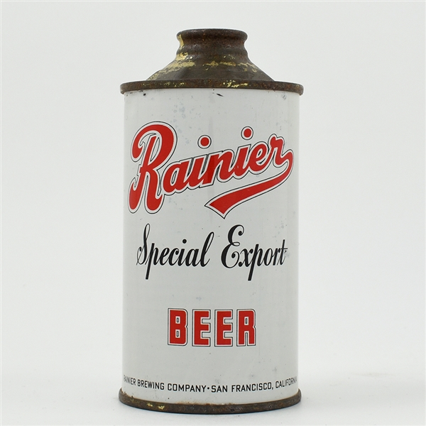 Rainier Beer Cone Top 180-12 CLEAN