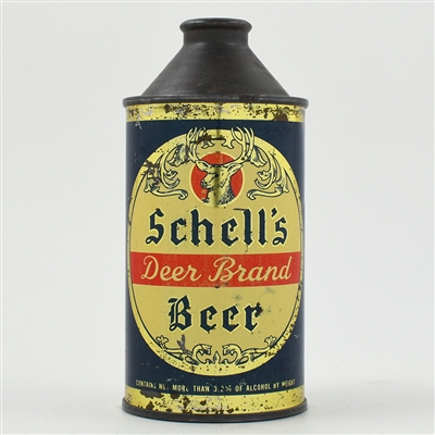 Schells Deer Brand Beer Cone Top 183-7