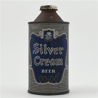 Silver Cream Beer Cone Top 185-18