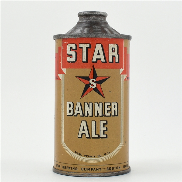 Star Banner Ale Cone Top 186-6