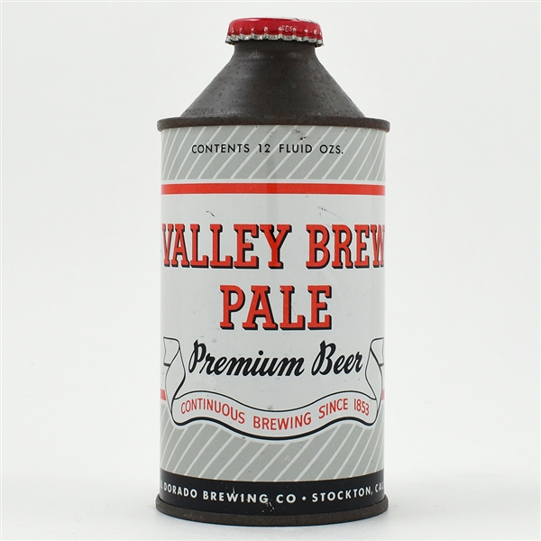 Valley Brew Pale Beer Cone Top IRTP 188-11 SHARP