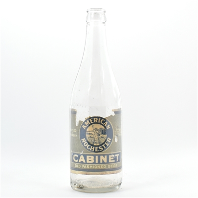 Cabinet Beer Pre-Prohibition Bottle ROCHESTER