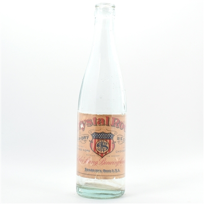 Crystal Rock Beer Pre-Prohibition Bottle