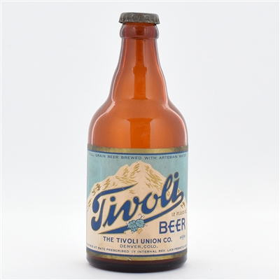 Tivoli Beer 1930s Steinie Bottle