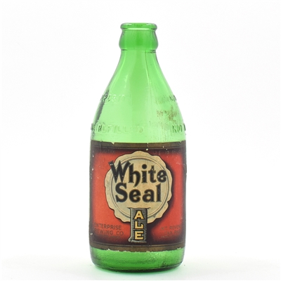 White Seal Ale 1940s Stubby Bottle ENTERPRISE