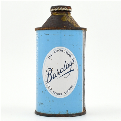 Barclays Export Beer English Cone Top