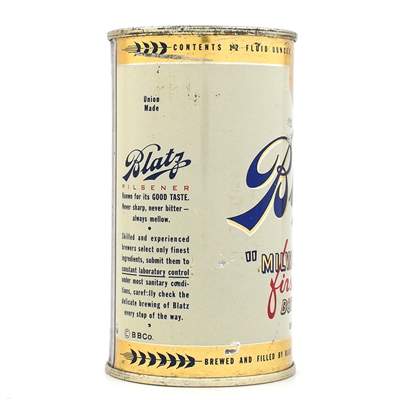 Blatz Beer Flat Top NON-IRTP 39-10 CLEAN