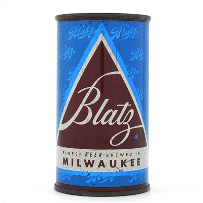 Blatz Beer Xmas Color Series Flat Top BLUE 39-12