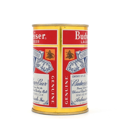 Budweiser Beer 10 Ounce Flat Top 44-9 MINTY