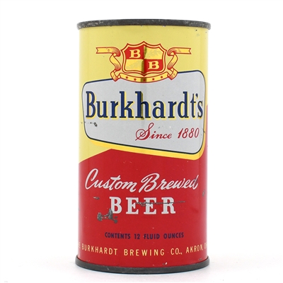 Burkhardts Beer Flat Top CUSTOM BREWED 47-9