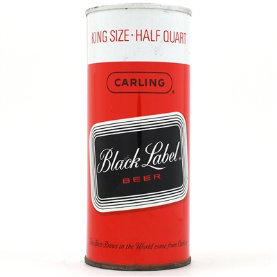 Carling Black Label Beer 16 Ounce Pull Tab 9 STATES EXCELLENT