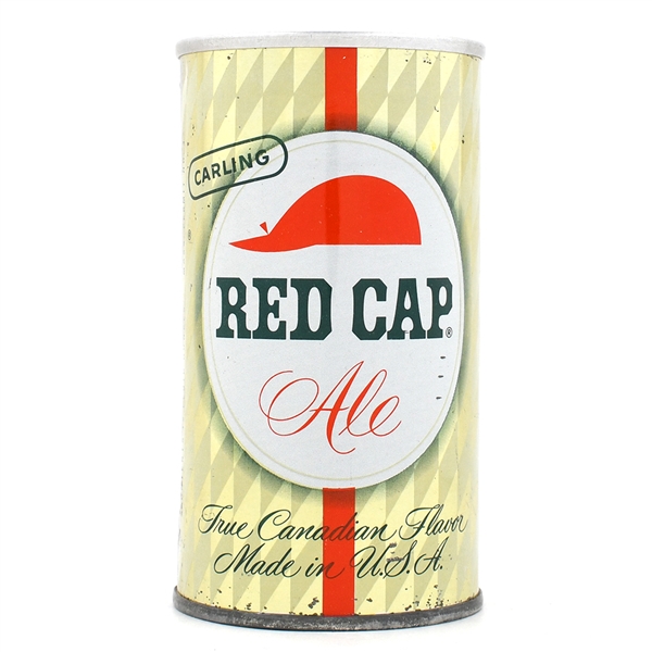 Carling Red Cap Ale ZIP Top 9 STATES Natick EXCELLENT