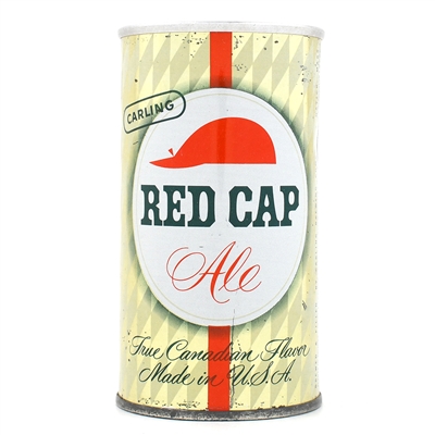 Carling Red Cap Ale ZIP Top 9 STATES Natick EXCELLENT