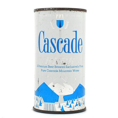 Cascade Beer 11 Ounce Flat Top 48-23 EXCELLENT