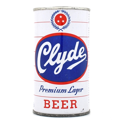 Clyde Premium Lager Beer Flat Top DARK BLUE OUTSTANDING