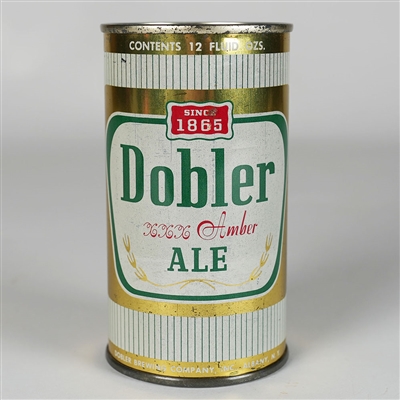 Dobler Amber Ale Flat Top ALBANY w Hampden-Harvard VANITY LID L54-11 RARE