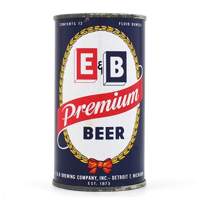 E and B Premium Beer Flat Top 58-28