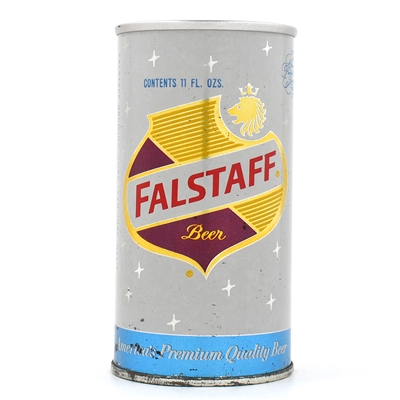 Falstaff Beer 11 Ounce Lift Tab U-Tab ONE CITY SAN JOSE 62-34