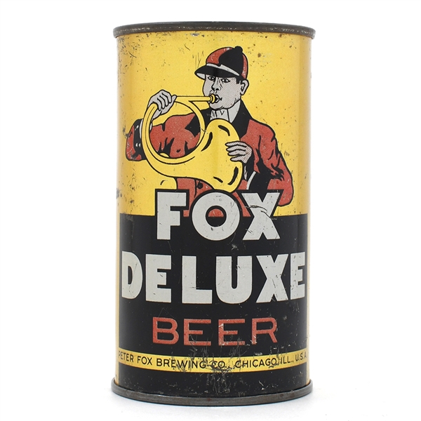 Fox De Luxe Beer Instructional Flat Top 65-4 OI 294 1ST ENAMEL