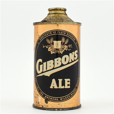 Gibbons Ale Cone Top 164-25