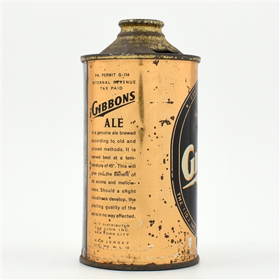 Gibbons Ale Cone Top 164-25