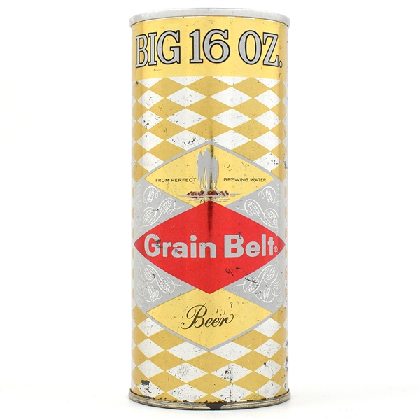 Grain Belt Beer 16 Ounce Lift Ring U-Tab 151-17 BIG 16 OZ BLACK