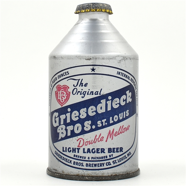 Griesedieck Bros Beer Crowntainer 195-4