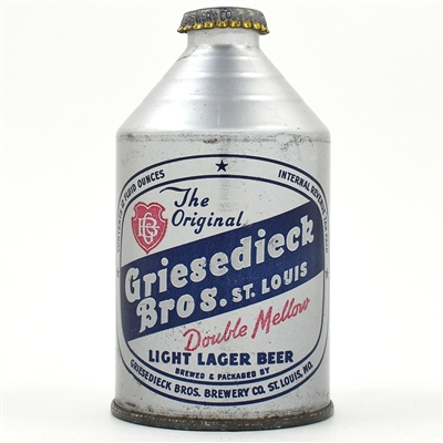 Griesedieck Bros Beer Crowntainer 195-4