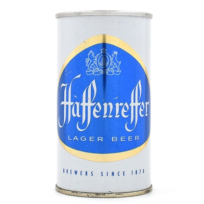 Haffenreffer Beer Zip Top 71-39 EXCEPTIONAL