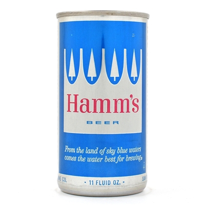 Hamms Beer 11 Ounce Straight Aluminum Pull Tab SAN FRAN 72-21