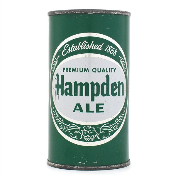 Hampden Premium Quality Ale Flat Top ENAMEL ACC L79-36