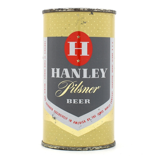 Hanley Pilsner Beer Flat Top L80-11 SILVER ACCENTS