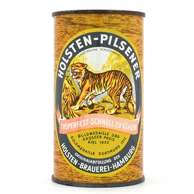 Holsten Pilsener German Flat Top TIGER