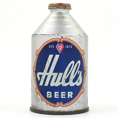 Hulls Beer Crowntainer 195-27 VERY SCARCE BEER