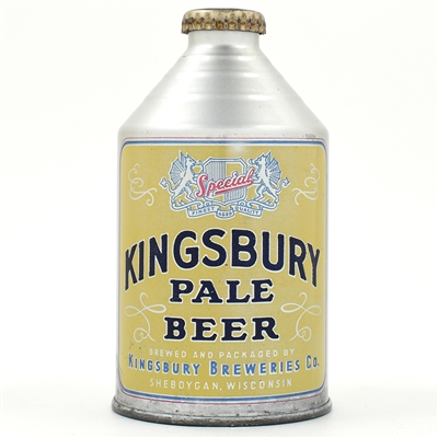 Kingsbury Beer Crowntainer 196-8 FRESH