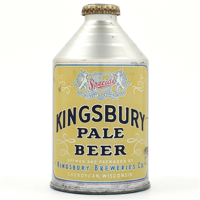 Kingsbury Beer Crowntainer 196-8 FRESH