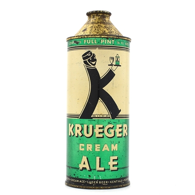 Krueger Ale 16 Ounce Cone Top 231-19