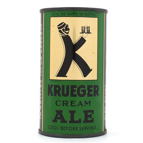 Krueger Ale Instructional Flat Top 89-28 OI 468 CLEAN