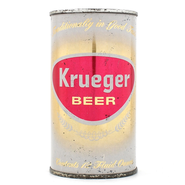 Krueger Beer Flat Top METALLIC GOLD CRANSTON 90-32