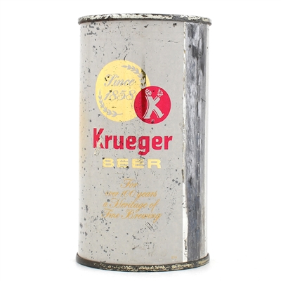 Krueger Beer Flat Top METALLIC GOLD CRANSTON 90-32