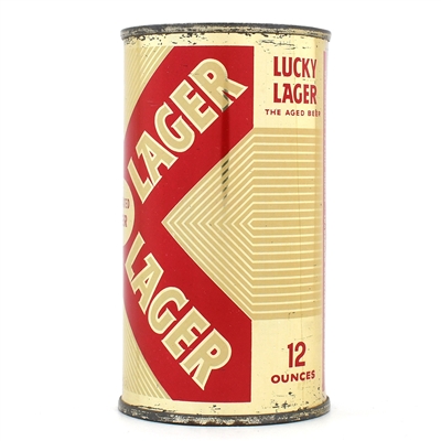 Lucky Lager Beer Flat Top LUCKY SAN FRANCISCO 93-18 EXCEPTIONAL